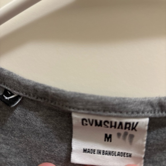 Gymshark Tank Top Shirt Mens Medium Gray Sleeveless Athletic Workout Gym - Picture 5 of 5